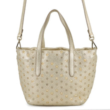Load image into Gallery viewer, JIMMY CHOO Mini Sara Star Studded 2-Way Bag Gold229MINISARA Leather Size Mini
