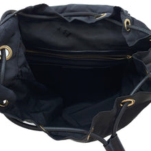 将图像加载到图库查看器中，BURBERRY Logo Backpack Black4033282 Nylon Leather
