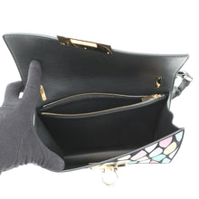 Load image into Gallery viewer, Ferragamo Gancini 2WAY Shoulder Bag Black/Multicolor21G008 Leather
