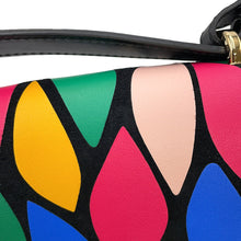 Load image into Gallery viewer, Ferragamo Gancini 2WAY Shoulder Bag Black/Multicolor21G008 Leather
