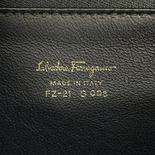 Load image into Gallery viewer, Ferragamo Gancini 2WAY Shoulder Bag Black/Multicolor21G008 Leather

