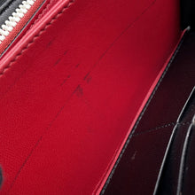 Load image into Gallery viewer, Valentino Garavani Lock Studded Round Zip Long Wallet Black Leather
