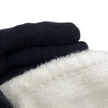 Load image into Gallery viewer, CHANEL CC Logo Blanket White/Black Cotton100%
