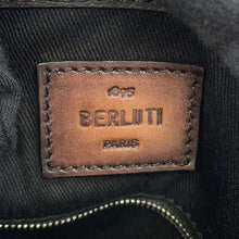 Load image into Gallery viewer, Berluti Venice Pure Tote Bag Black PVC Leather
