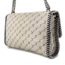 Load image into Gallery viewer, Stella McCartney Falabella Logo ChainShoulder Bag Beige455128 Canvas
