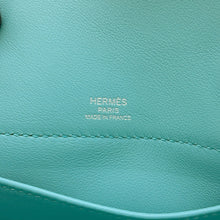将图像加载到图库查看器中，HERMES Bolide Sucre Blue Atoll Swift Leather
