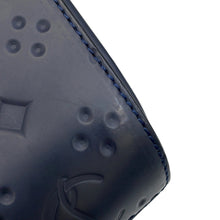 Load image into Gallery viewer, Christian Louboutin Logo Embossed Shoulder Bag Navy PVC Leather
