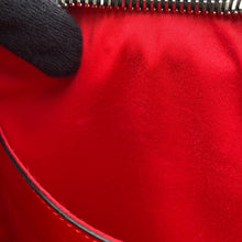 Load image into Gallery viewer, Christian Louboutin Logo Embossed Shoulder Bag Navy PVC Leather
