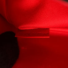 Load image into Gallery viewer, Christian Louboutin Logo Embossed Shoulder Bag Navy PVC Leather
