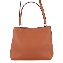 将图像加载到图库查看器中，MCM Logo 2WAY Shoulder Bag BrownMWH6ASR01NE001 Leather
