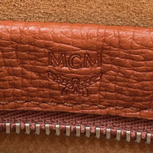 将图像加载到图库查看器中，MCM Logo 2WAY Shoulder Bag BrownMWH6ASR01NE001 Leather

