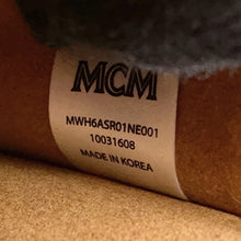 将图像加载到图库查看器中，MCM Logo 2WAY Shoulder Bag BrownMWH6ASR01NE001 Leather
