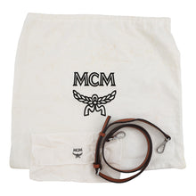 将图像加载到图库查看器中，MCM Logo 2WAY Shoulder Bag BrownMWH6ASR01NE001 Leather
