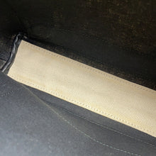 Load image into Gallery viewer, BALENCIAGA Navy Kabas Black/White390346 Canvas Leather Size XS
