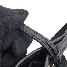 Load image into Gallery viewer, BALENCIAGA Navy Kabas Black/White390346 Canvas Leather Size XS
