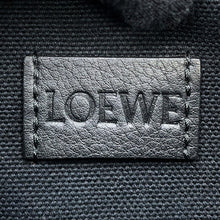 将图像加载到图库查看器中，LOEWE Repeat Anagram Camera Bag Pochette Shoulder Bag Charcoal Grey/BlackB604Z80X01 Canvas Size Mini
