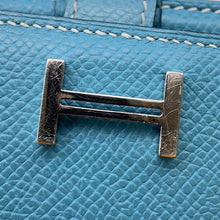 Load image into Gallery viewer, HERMES Beansufla Blue Jean Epsom
