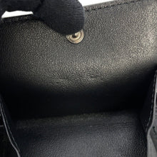 Load image into Gallery viewer, JIMMY CHOO LAWRENCE Star Studded Round Zip Bi-Fold Wallet SilverLAWRENCEAHQ Leather
