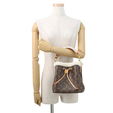 将图像加载到图库查看器中，LOUIS VUITTON Neonoe BrownM46319 Monogram Shearling Size BB
