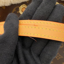 将图像加载到图库查看器中，LOUIS VUITTON Neonoe BrownM46319 Monogram Shearling Size BB
