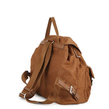 将图像加载到图库查看器中，PRADA Medium Re-Nylon Backpack with Pouch Brandy1BZ811 Nylon Leather
