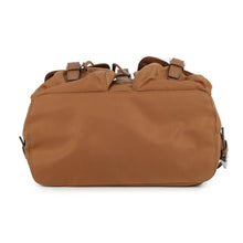 将图像加载到图库查看器中，PRADA Medium Re-Nylon Backpack with Pouch Brandy1BZ811 Nylon Leather
