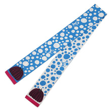 将图像加载到图库查看器中，LOUIS VUITTON Scarf Bandeau Infinity Dot White/Blue/MulticolorM78290 Silk 100%
