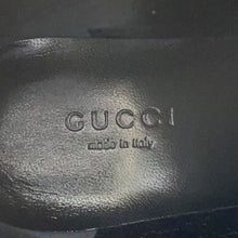Load image into Gallery viewer, GUCCI Double G EncreBoots Beige/Black678984 GG Canvas Leather Size 34 1/2
