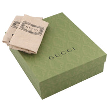 Load image into Gallery viewer, GUCCI Double G EncreBoots Beige/Black678984 GG Canvas Leather Size 34 1/2
