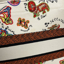 Load image into Gallery viewer, Dior Niki de Saint Phalle Book Tote White/Multicolor Canvas Size Medium
