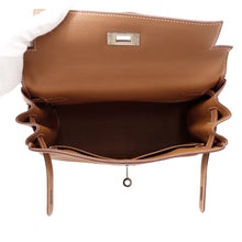 将图像加载到图库查看器中，HERMES Kelly Retourne Gold Togo Leather Size 28
