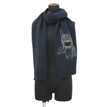 将图像加载到图库查看器中，HERMES Quarter Bash Scarf Fall/Winter 2023 Marine Cashmere80% Silk20%
