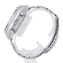 将图像加载到图库查看器中，SEIKO 5Sports Speed Timer W42mm Stainless Steel Black Dial6138-0020
