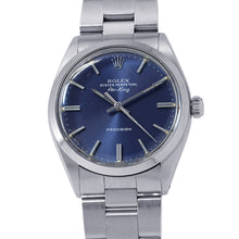 Load image into Gallery viewer, ROLEX Air-King W34mm Stainless Steel Blue Dial5500

