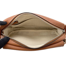 将图像加载到图库查看器中，LOEWE Military messenger Tan317.12AA72 Leather Size XS
