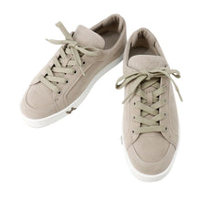 将图像加载到图库查看器中，HERMES Sneakers〈Kid〉 Beige・Galet Velour Size 36.5

