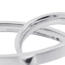 Load image into Gallery viewer, HERMES Crew de H Double Finger Ring Size 53/#13H125631B SV925
