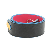 将图像加载到图库查看器中，LOUIS VUITTON Shoulder Strap Noir/Pink/Yellow/BlueJ02297 Epi Leather
