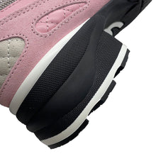 将图像加载到图库查看器中，CHANEL CC Logo Low Cut Sneakers Pink/Gray/BlackG46872 Suede Mix Fiber Size 36
