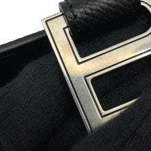 Load image into Gallery viewer, BALENCIAGA Downtown Shoulder Bag Black736472 Leather Size XS
