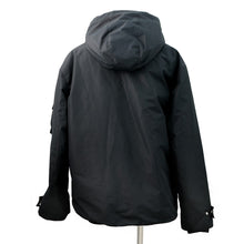 将图像加载到图库查看器中，PRADA Hooded Technical Fabric Down Jacket Size M BlackSGC689 Polyester100%
