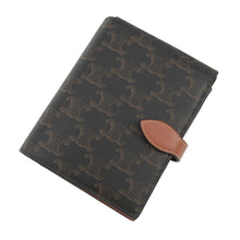 将图像加载到图库查看器中，CELINE Triomphe Travel Kit Tan4M3262AKL.04LU TriompheCanvas Leather
