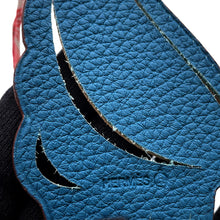 将图像加载到图库查看器中，HERMES Petit H Bag Charm Soft Cream Caramel/Blue Outremer Epsom Togo Leather
