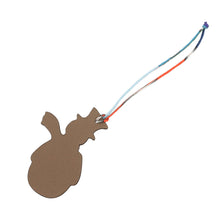 将图像加载到图库查看器中，HERMES Petit H Bag Charm Snowman Etoupe/Blue Indigo Epsom Togo Leather
