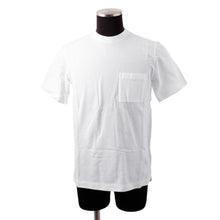 Load image into Gallery viewer, HERMES HEmbroidery Pocket T-Shirt Size S White Cotton100%
