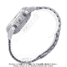 将图像加载到图库查看器中，IWC DoppelChronograph W42mm Stainless Steel Black DialIW371319
