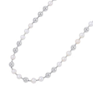 TIFFANY&Co. Hardware Freshwater Pearl Necklace SV925