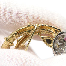 将图像加载到图库查看器中，TIFFANY&amp;Co. Ibex Brooch Jean Schlumberger60022750 K18YG Pt950
