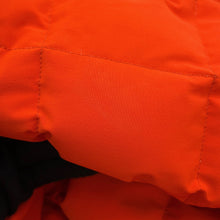 Load image into Gallery viewer, HERMES Sellier Down Jacket Size M OrangeH800286E Nylon84% Polyurethane16%
