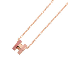 将图像加载到图库查看器中，HERMES Mini Pop Ash Rocabar Rocabar/Beauty PinkH100066F B4 Gold Plated Lacquer
